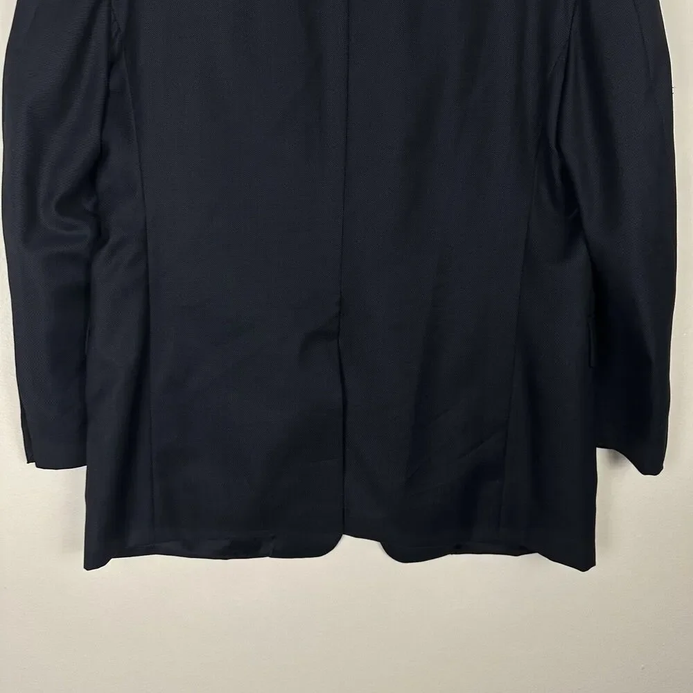 Loro Piana Men's Navy Blue Sport Coat Blazer